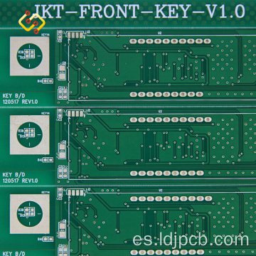 Servicio de fabricación de la placa de circuito impreso de 2Layers PCB Hasl